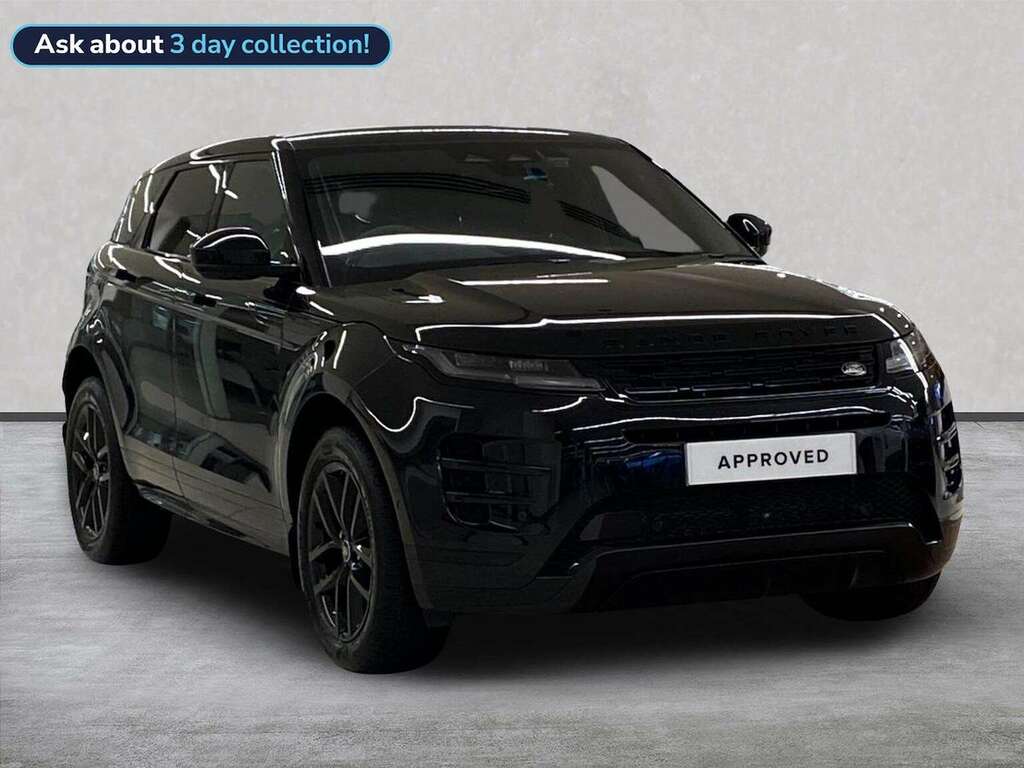 Land Rover Range Rover Evoque 1.5 P270e Dynamic Se Black