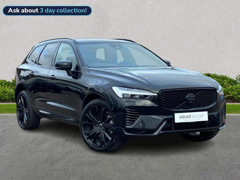Volvo XC60 2.0 T6 350 Phev Plus Pro Black Ed Awd Gtron Black