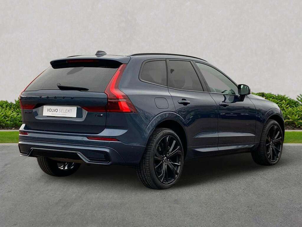 Volvo XC60 2.0 T6 350 Phev Plus Black Ed Awd Geartronic AX25KKW Blue #2