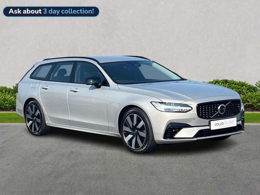 Volvo V90 2.0 T6 350 Phev Plus Dark Awd Silver