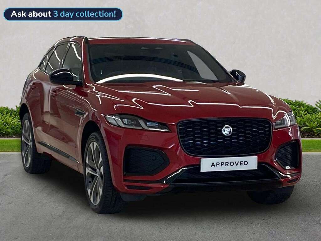 Jaguar F-Pace 2.0 D200 R-dynamic Hse Black 90Th Anniv Red
