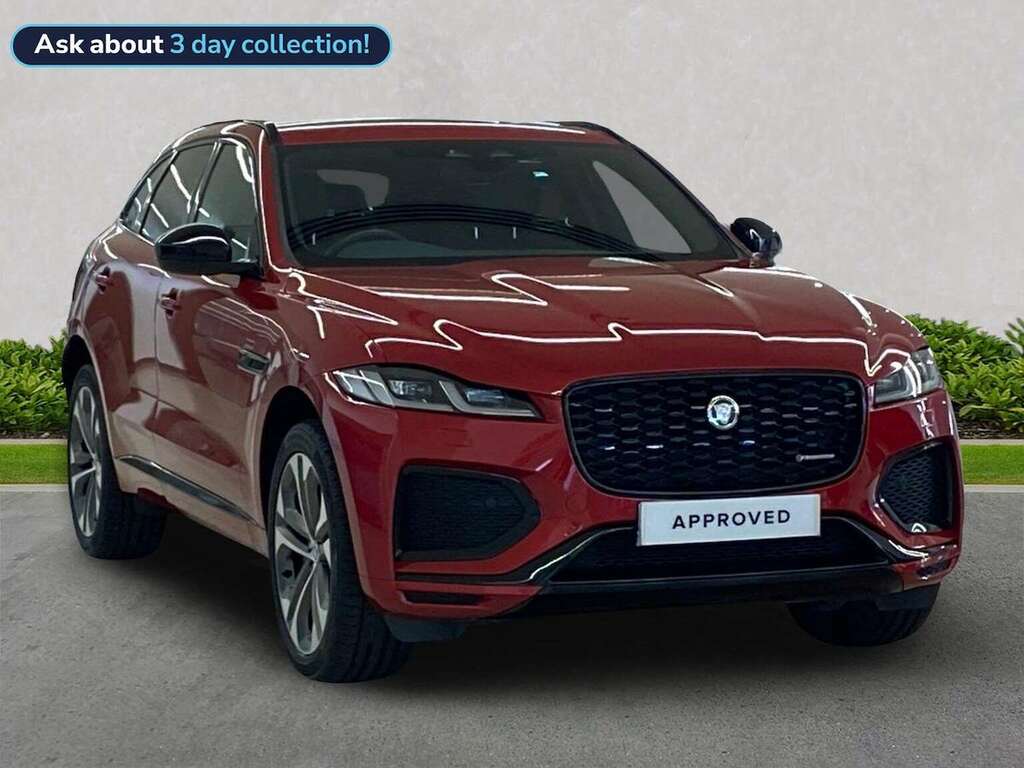 Jaguar F-Pace 2.0 D200 R-dynamic Hse Black Awd Red