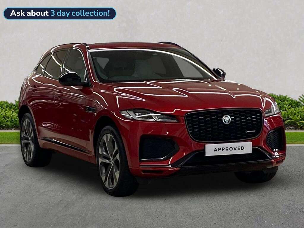 Jaguar F-Pace 2.0 D200 R-dynamic Hse Black Awd Red