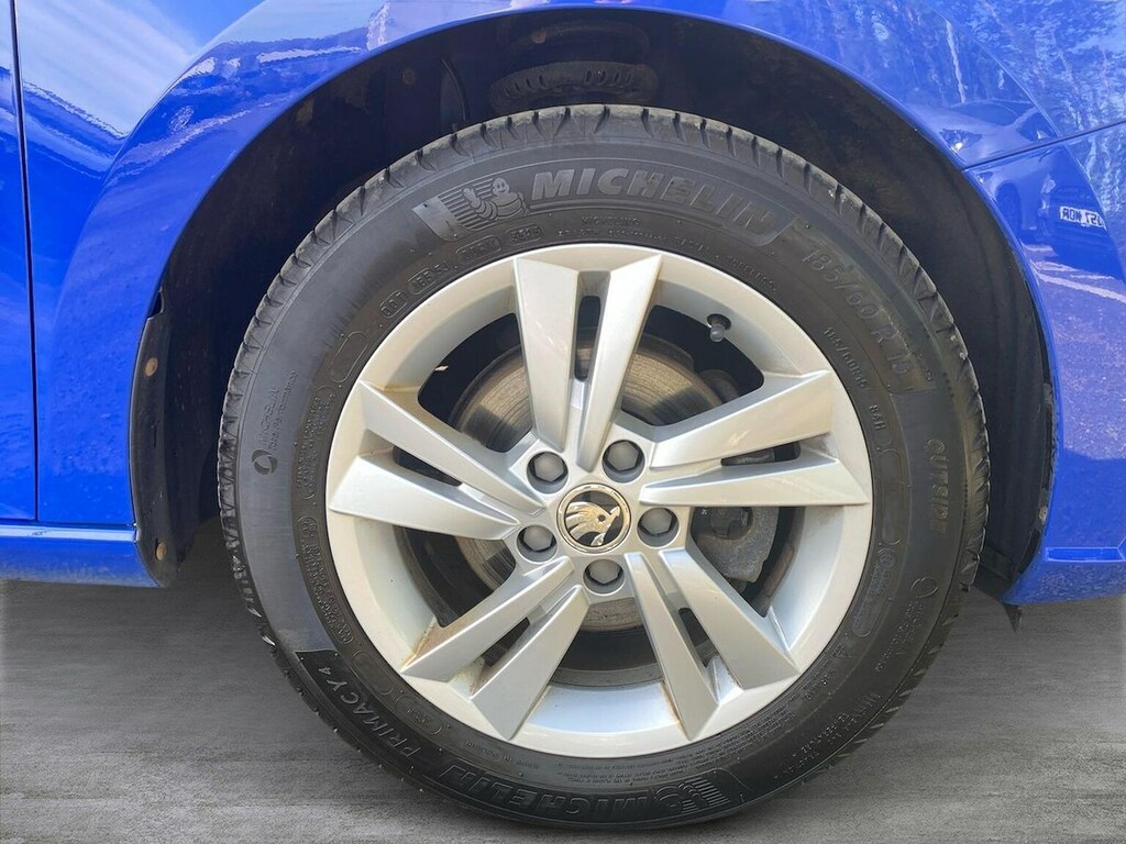 Skoda Fabia 1.0 Se Hatchback Euro 6 Ss 6 GK71OWY Blue #6
