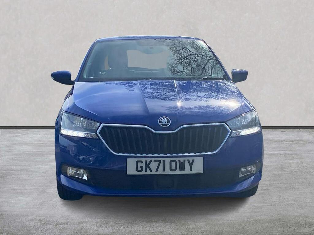 Skoda Fabia 1.0 Se Hatchback Euro 6 Ss 6 GK71OWY Blue #5