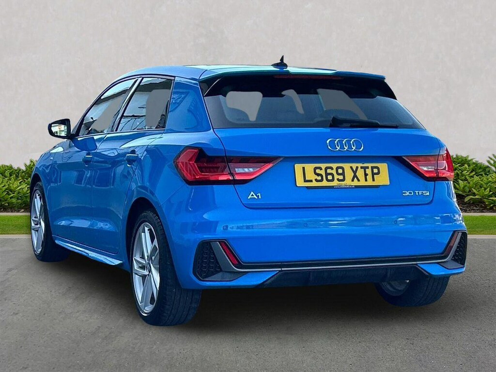 Audi A1 30 Tfsi S Line LS69XTP Blue #2
