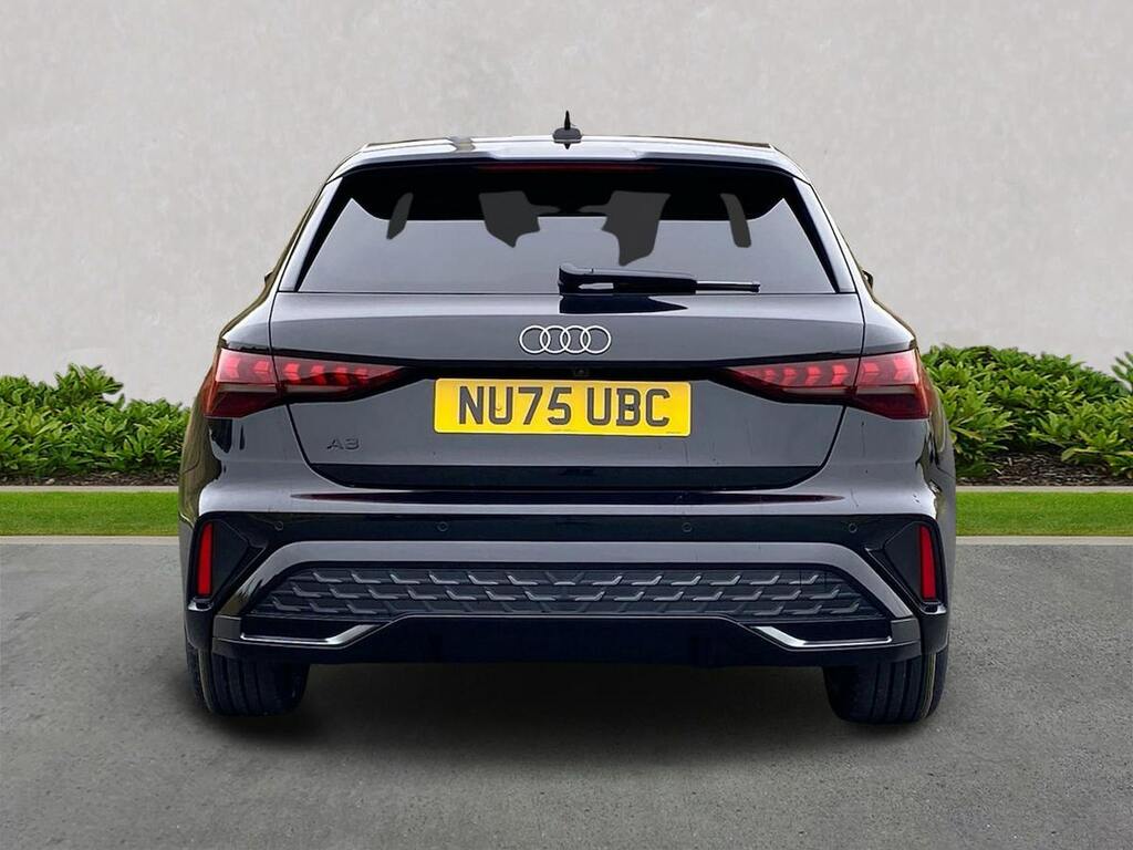 Audi A3 1.5 Tfsi 150 S Line S Tronic NU75UBC Black #4