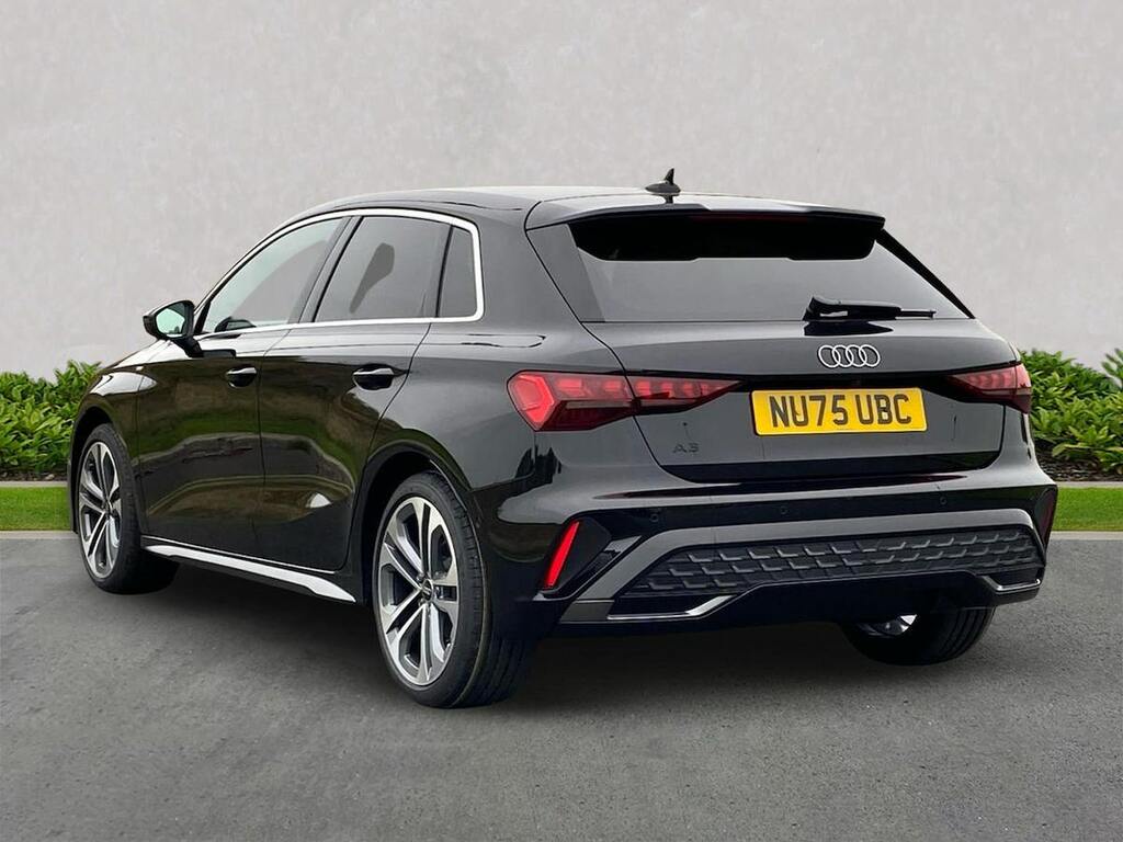 Audi A3 1.5 Tfsi 150 S Line S Tronic NU75UBC Black #2