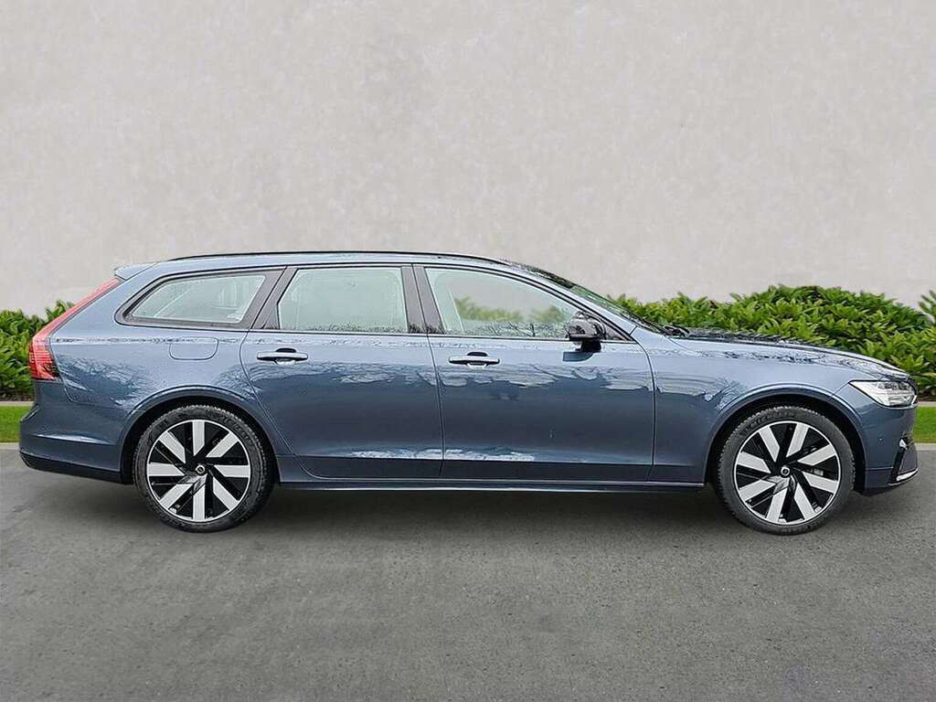 Volvo V90 2.0 T6 350 Phev Plus Dark Awd MC25TFK Blue #3