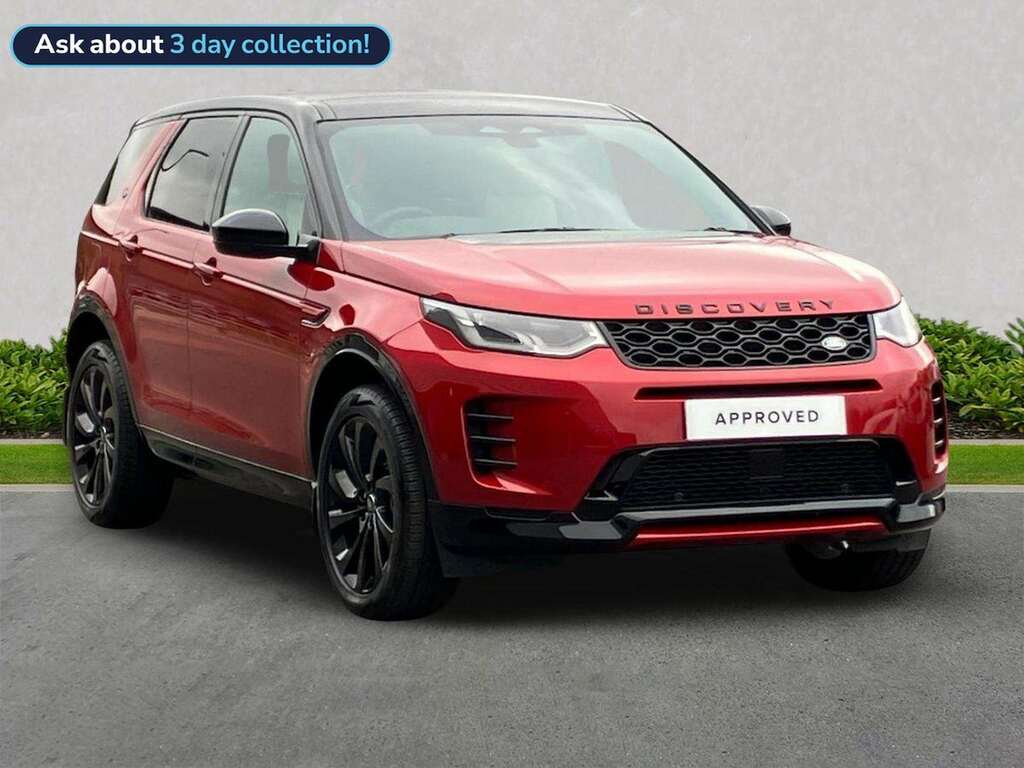 Land Rover Discovery Sport 2.0 D200 Dynamic Se 5 Seat Red