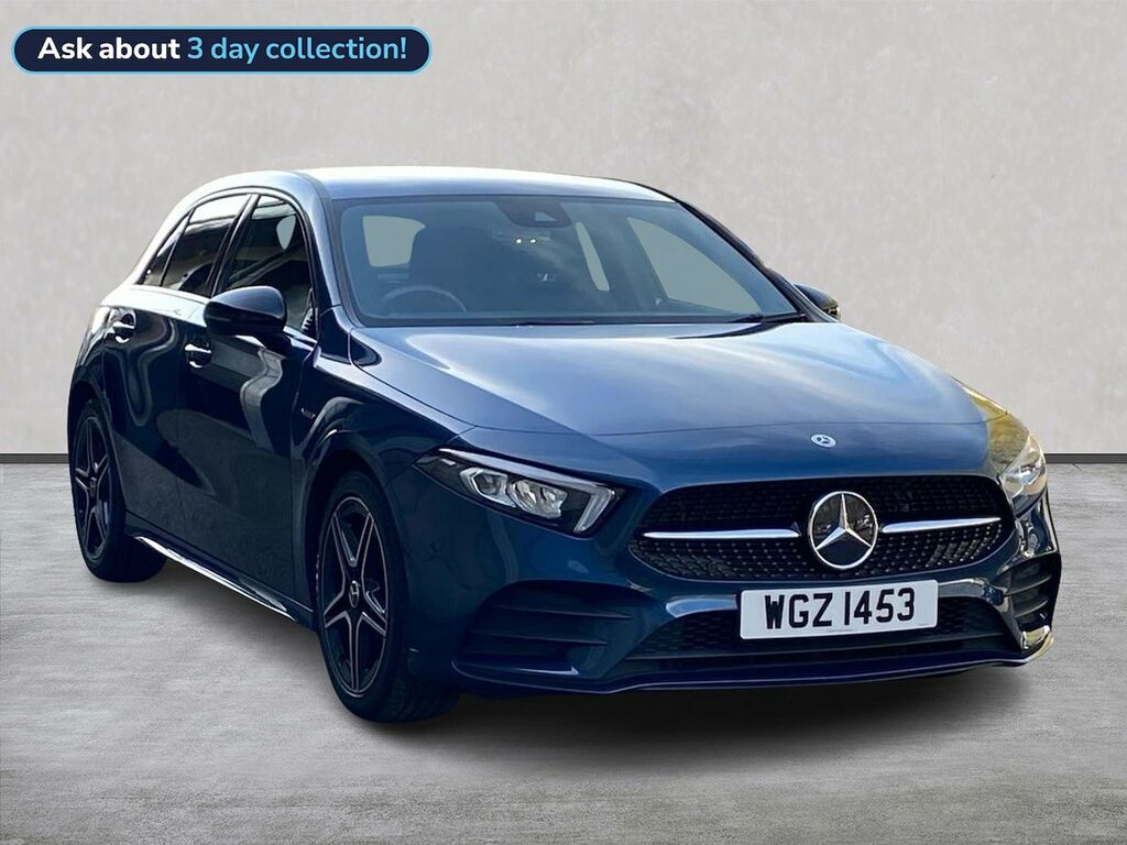 Mercedes-Benz A Class 1.3 A180 Amg Line Edition Executive Hatchback Blue