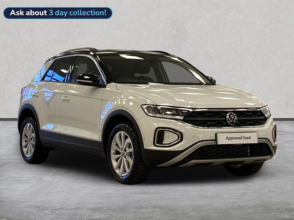 Volkswagen T-Roc 1.5 Tsi Match Suv Euro 6 Ss White