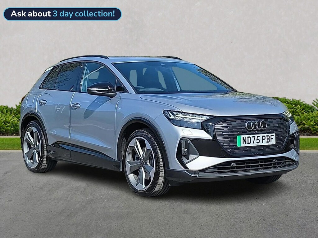 Audi Q4 E Tron 210Kw 45 Quattro 82Kwh Black Edition Silver