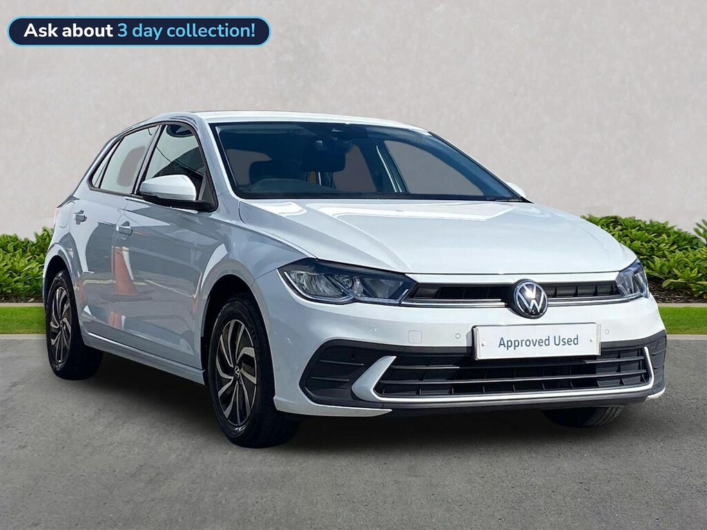 Volkswagen Polo 1.0 Tsi Life Hatchback Euro 6 S White