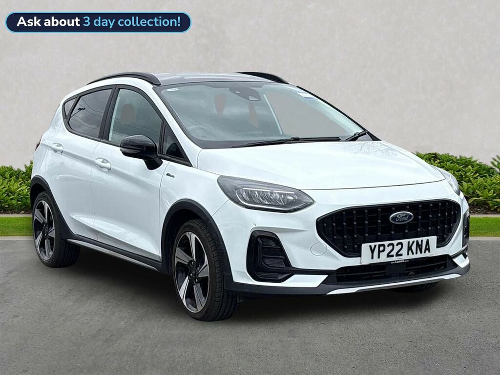 Ford Fiesta 1.0T Ecoboost Active Hatchback E YP22KNA White