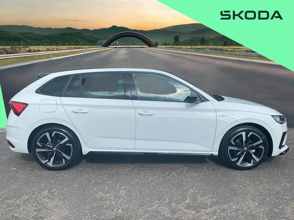 Skoda Scala 1.0 Tsi 116 Monte Carlo Edition Dsg NJ26AYX White #3