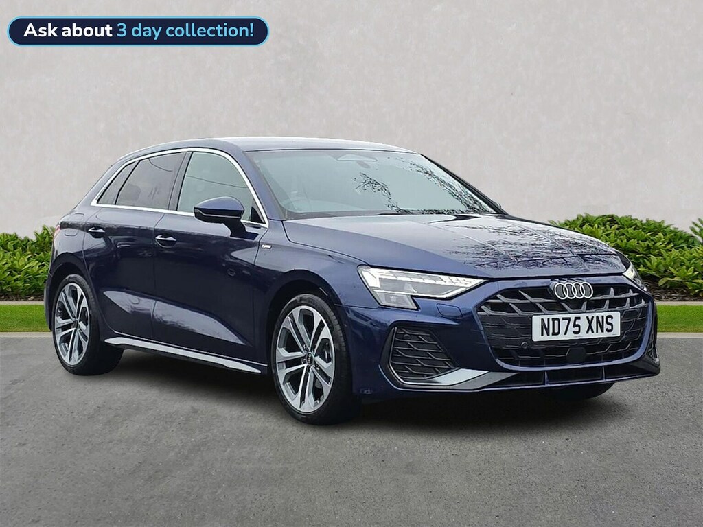 Audi A3 1.5 Tfsi 150 S Line Blue