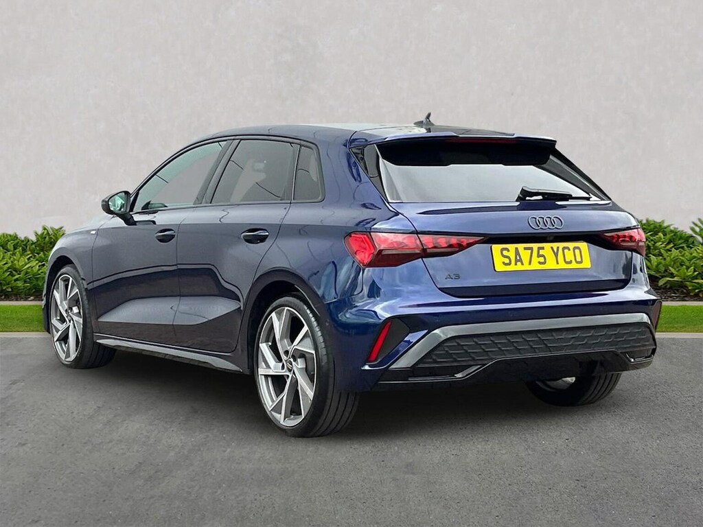 Audi A3 2.0 Tdi 150 Black Edition S Tronic Tech Pack SA75YCO Blue #2