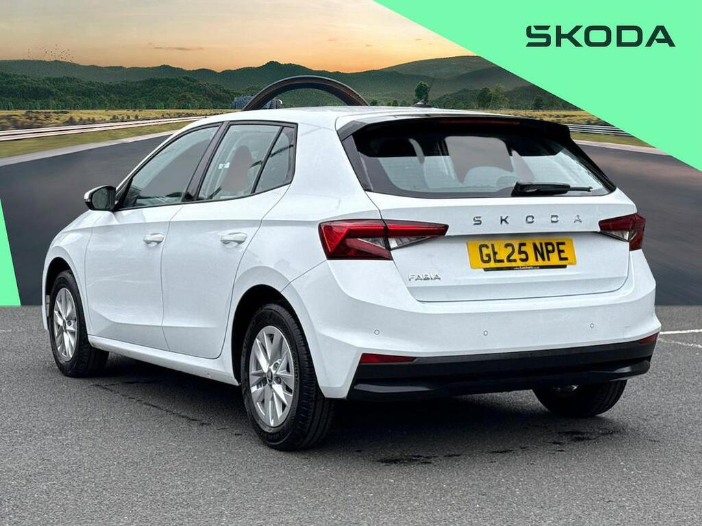 Skoda Fabia 1.0 Tsi Se Edition Hatchback Eur GL25NPE White #2