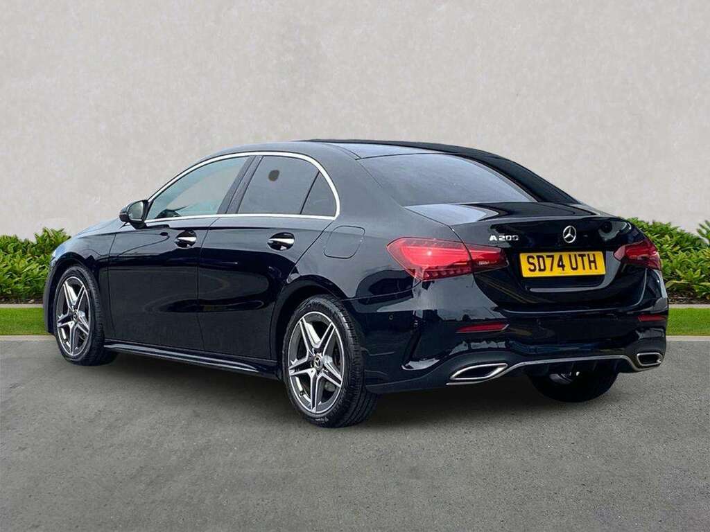 Mercedes-Benz A Class A200 Amg Line Executive SD74UTH Black #2
