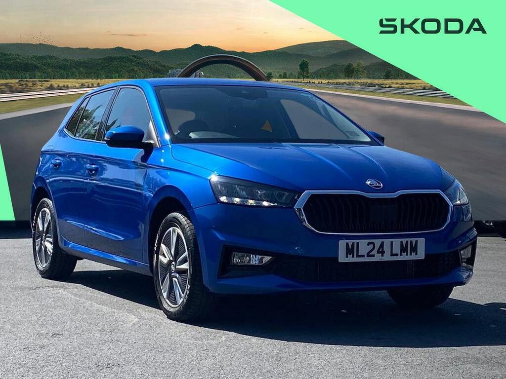 Skoda Fabia 1.0 Tsi Se L Hatchback Euro 6 S Blue