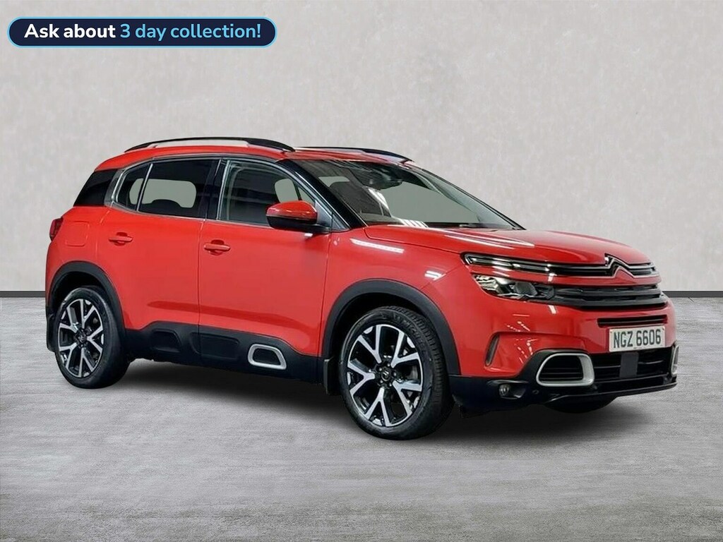 Citroen C5 Aircross 2.0 Bluehdi Flair Plus Suv Eat8 Euro 6 Red