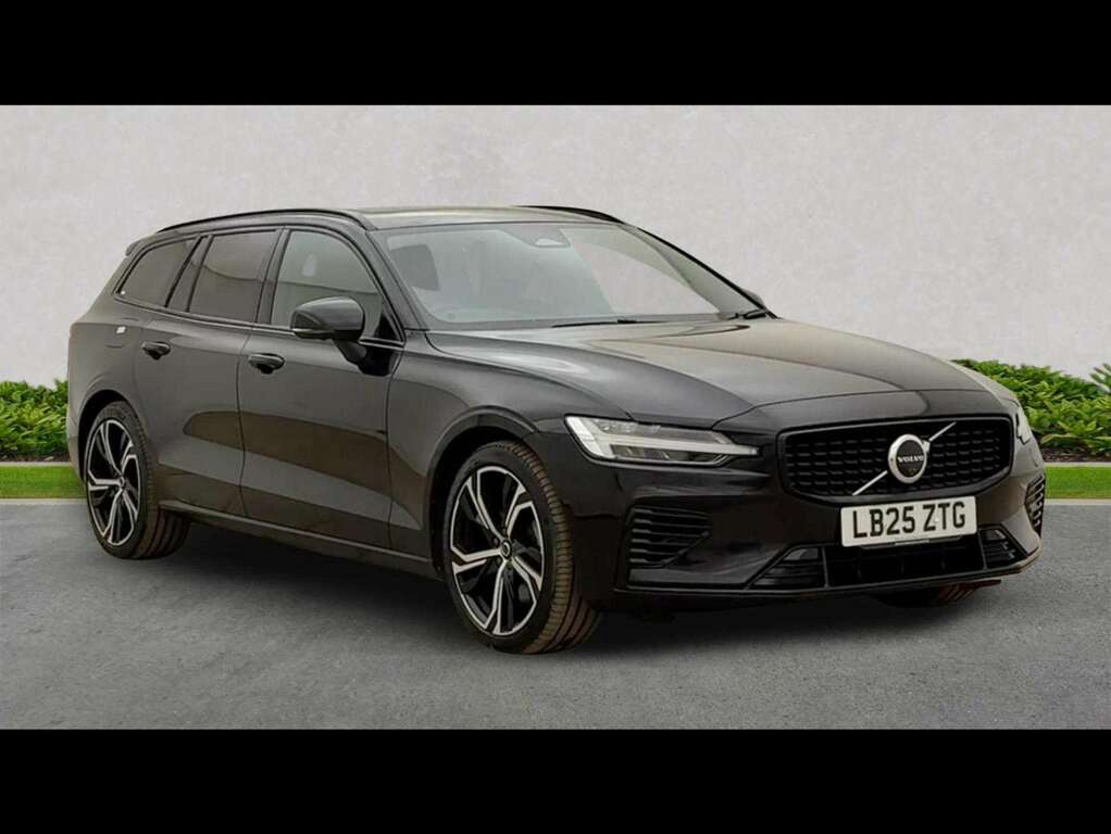 Volvo V60 2.0 T8 455 Phev Ultra Dark Awd Black