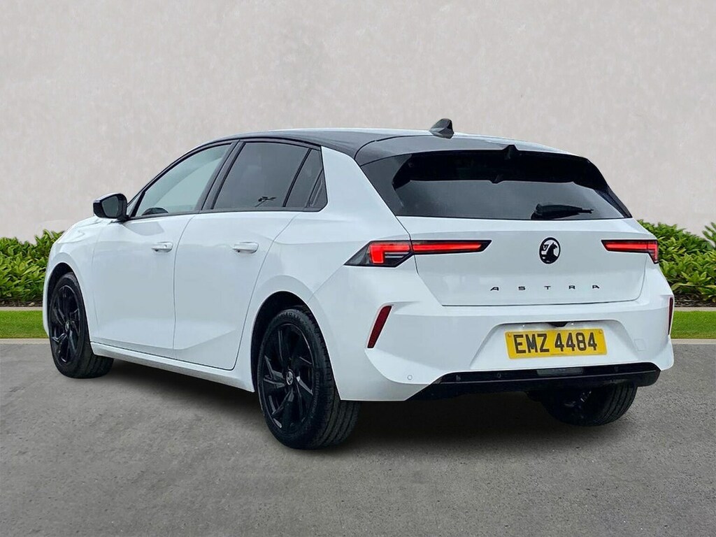 Vauxhall Astra 1.2 Turbo Gs Hatchback Euro 6 S EMZ4484 White #2