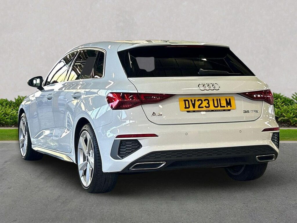 Audi A3 35 Tfsi S Line DV23ULM White #2