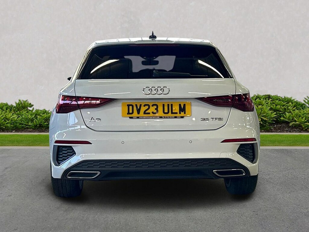 Audi A3 35 Tfsi S Line DV23ULM White #4