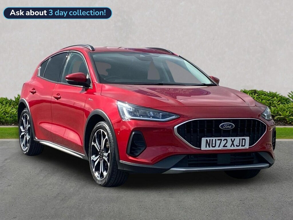 Ford Focus 1.0 Ecoboost Hybrid Mhev 155 Active Vign Red