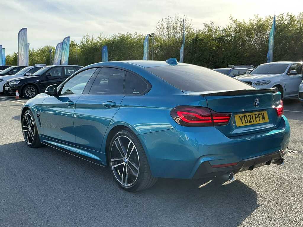 BMW 4 Series 440I M Sport Professional Media YD21PFM Blue #2