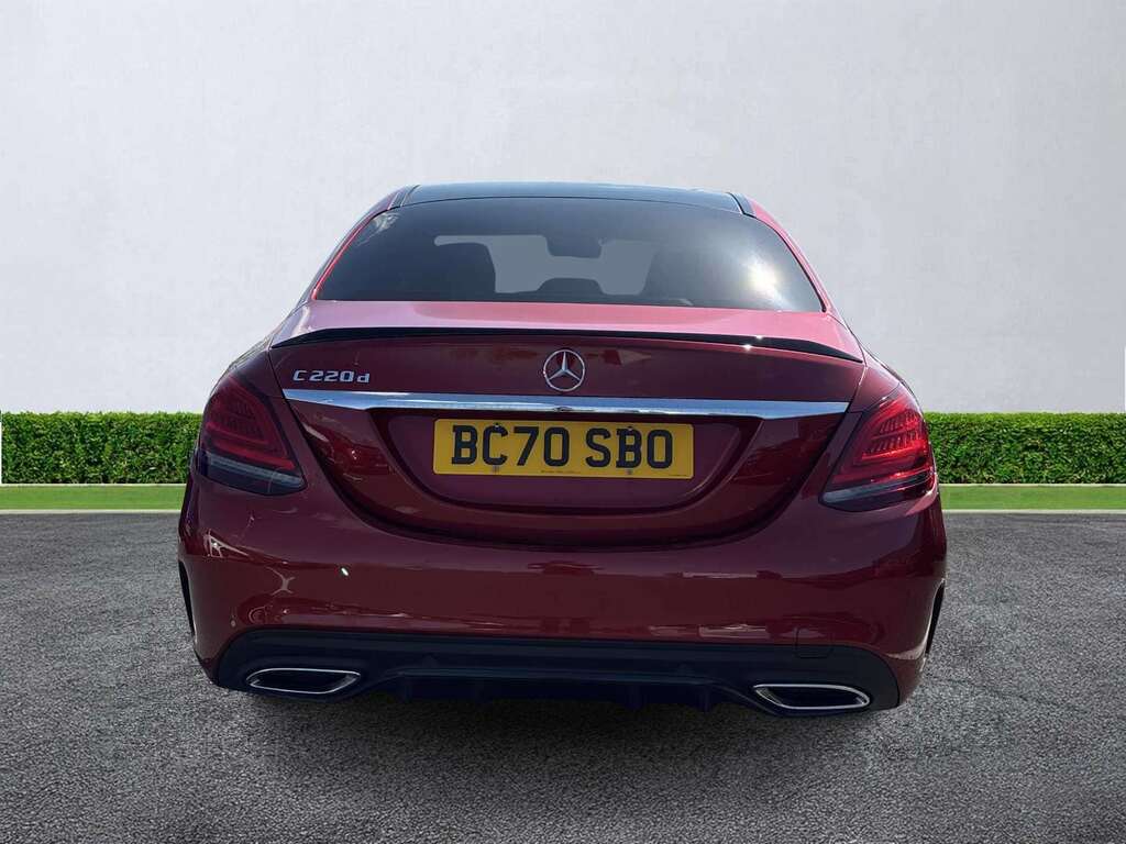 Mercedes-Benz C Class C220d Amg Line Premium Plus 9G-tronic BC70SBO Red #4