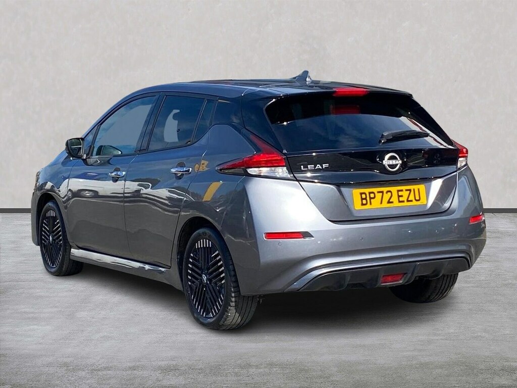 Nissan Leaf 39Kwh N-connecta Hatchback 150 BP72EZU Grey #2
