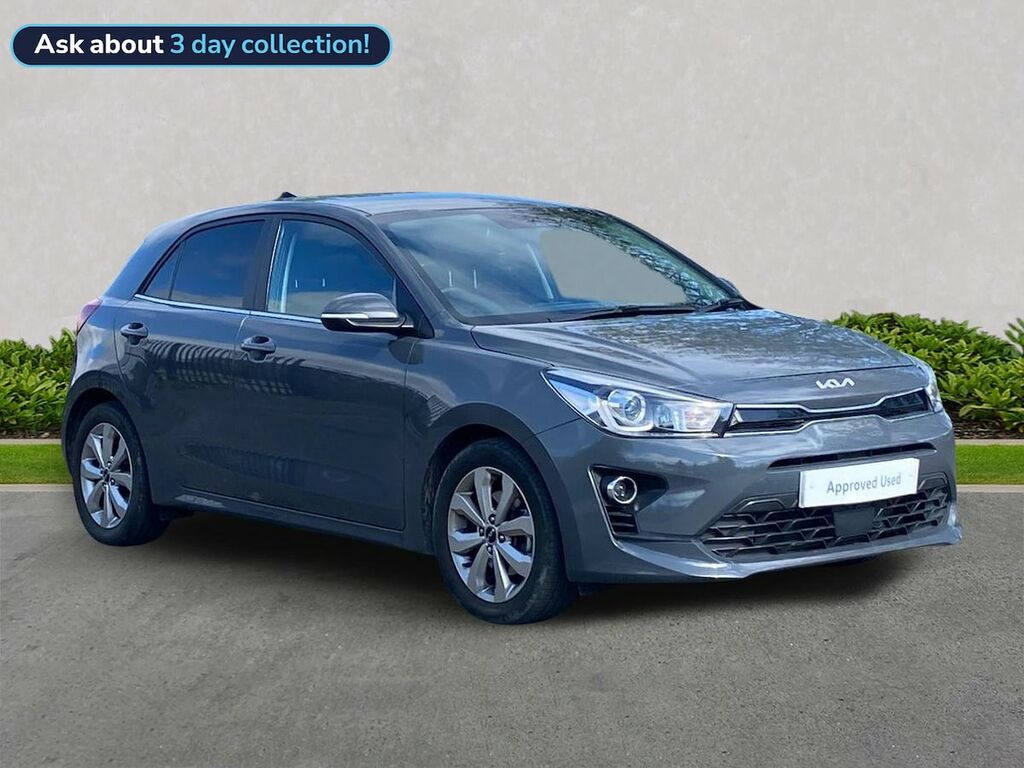Kia RIO 1.0 T-gdi Mhev 3 Hatchback Hybrid Dct E Grey