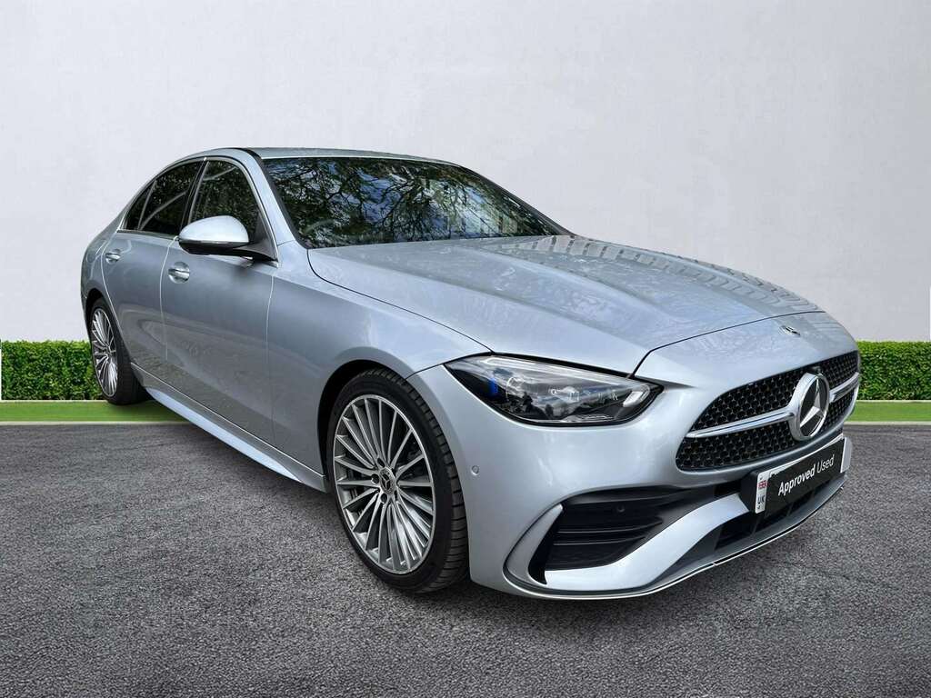 Mercedes-Benz C Class C300 Amg Line Premium 9G-tronic Silver