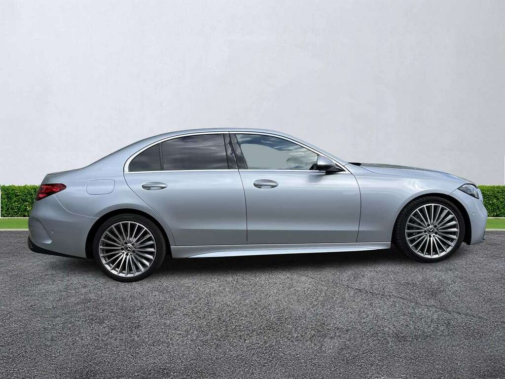 Mercedes-Benz C Class C300 Amg Line Premium 9G-tronic KM24XTT Silver #3