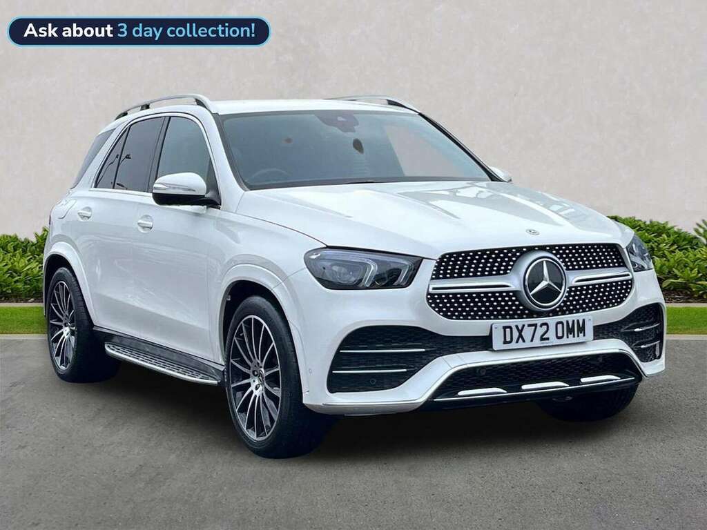 Mercedes-Benz GLE Class Gle 400D 4Matic Amg Line Prem 9G-tronic 7 St White