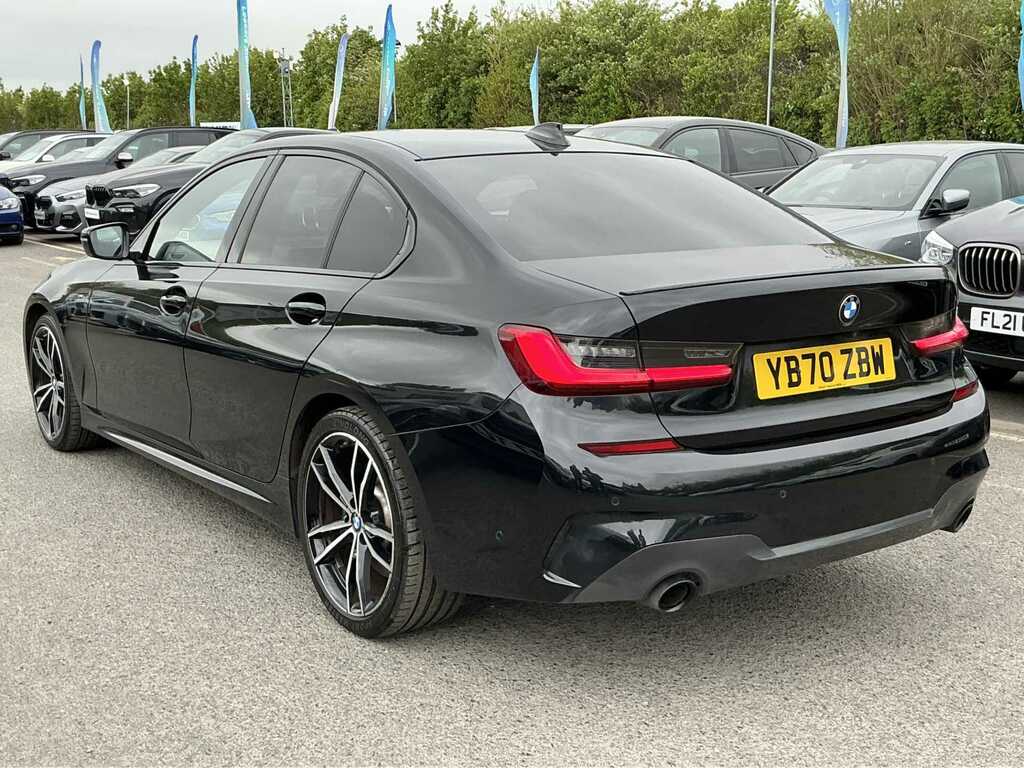 BMW 3 Series 320D Xdrive Mht M Sport Step YB70ZBW Black #2