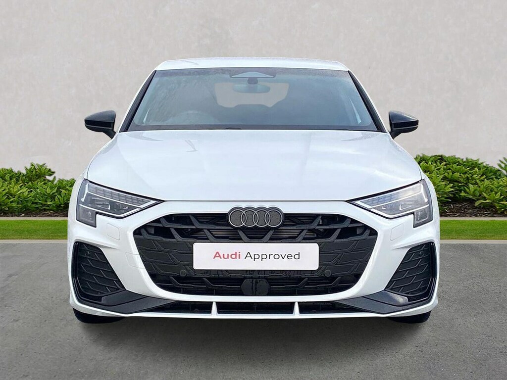 Audi A3 2.0 Tdi 150 Black Edition S Tronic NV75DXA White #5