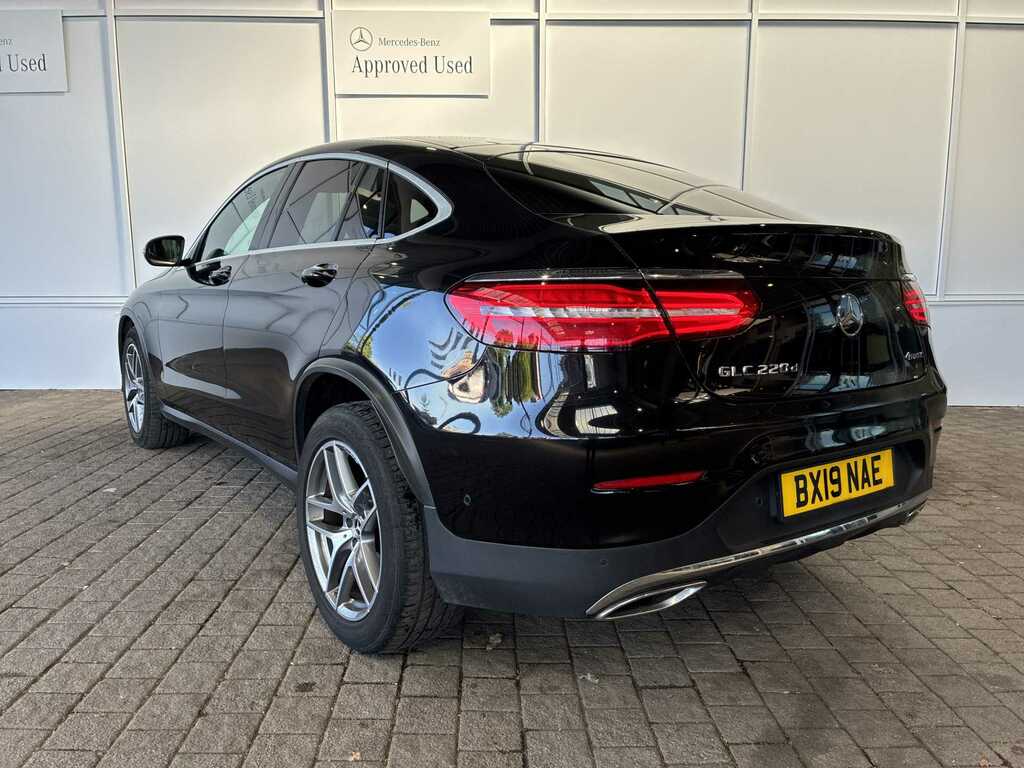 Mercedes-Benz GLC Class Glc 220D 4Matic Amg Line 9G-tronic BX19NAE Black #2