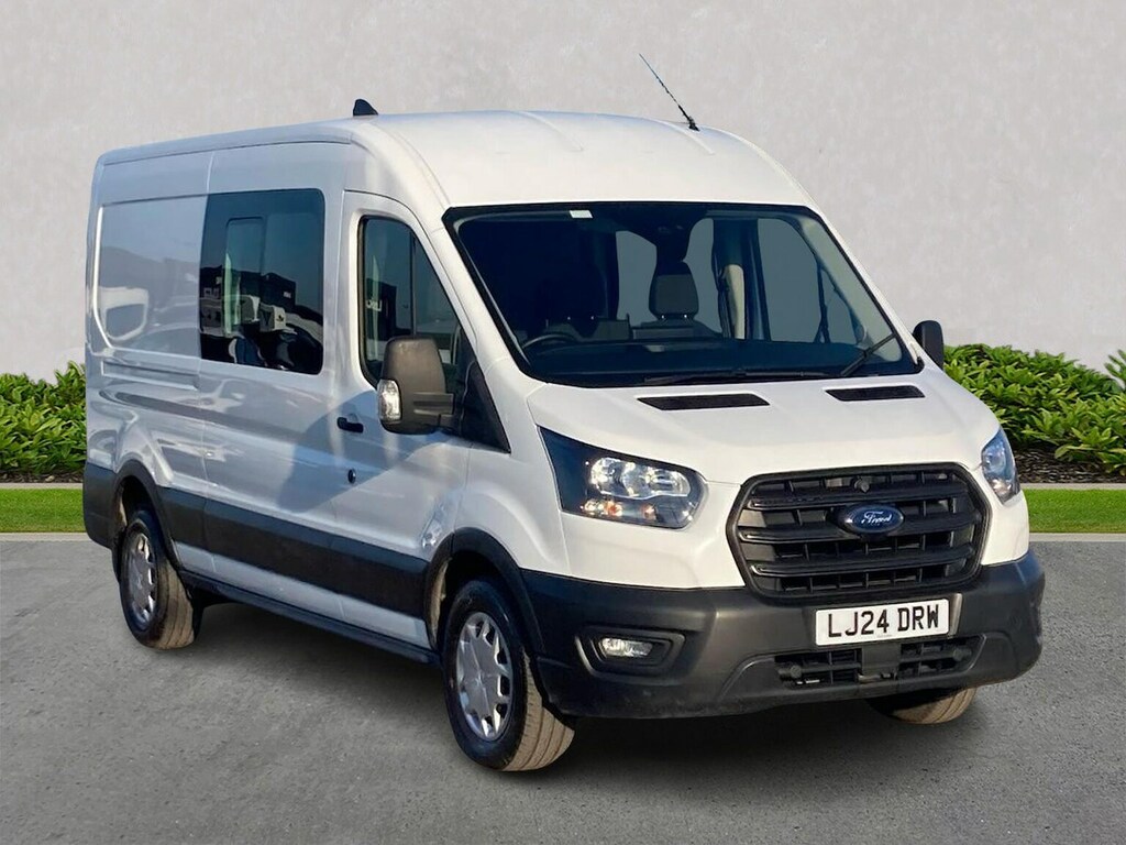 Ford Transit Custom 2.0 350 Ecoblue Trend Crew Van Double Cab Dies LJ24DRW
