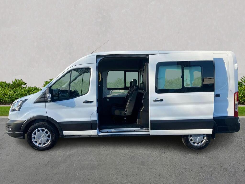 Ford Transit Custom 2.0 350 Ecoblue Trend Crew Van Double Cab Dies LJ24DRW #3