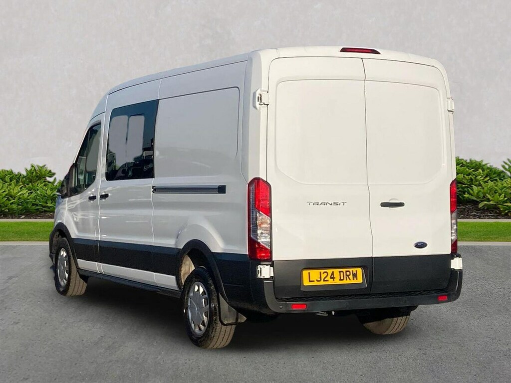 Ford Transit Custom 2.0 350 Ecoblue Trend Crew Van Double Cab Dies LJ24DRW #2