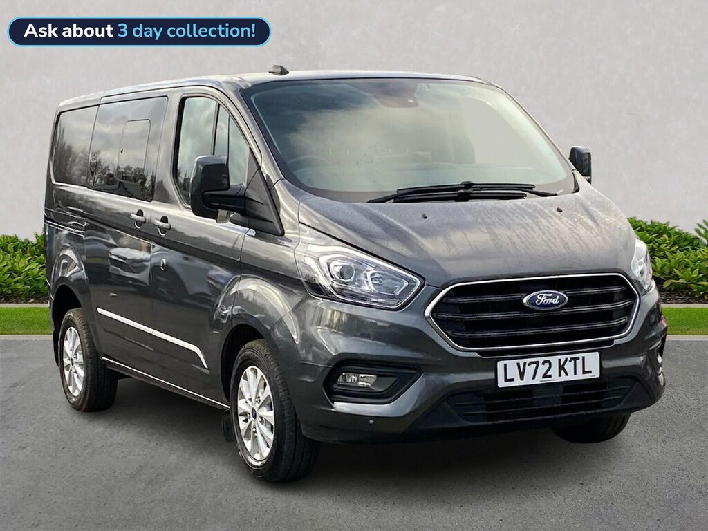 Ford Transit Custom 2.0 Ecoblue 130Ps Low Roof Dcab Limited Van 
