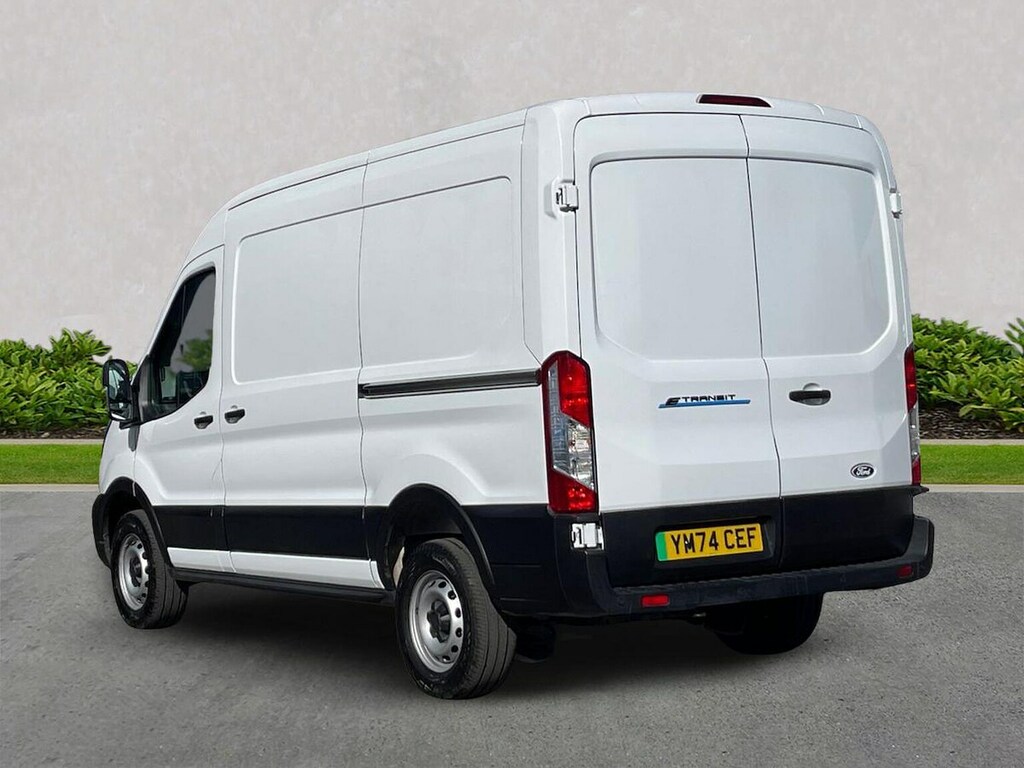 Ford Transit Custom E-transit 350 L2 Rwd 198Kw 68Kwh H2 Leader Van Aut YM74CEF #2