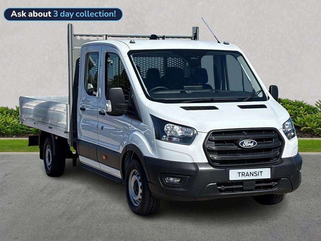 Ford Transit Custom 2.0 Ecoblue 130Ps Leader Dropside Dap YP26MUC