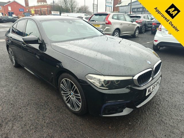 BMW 5 Series 2.0 530E 9.2Kwh M Sport Saloon Plug-in Black
