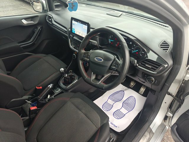 Ford Fiesta 1.0T Ecoboost Gpf St-line Hatchback Man YN19ZEL Silver #4