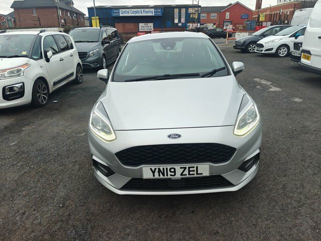 Ford Fiesta 1.0T Ecoboost Gpf St-line Hatchback Man YN19ZEL Silver #3